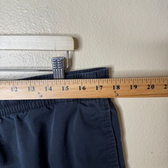 Uniqlo Shorts Men's XL Black Elastic Waist Drawstring 9" Performance Outdoors - Picture 6 of 8